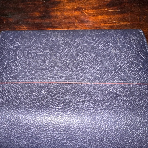 Louis Vuitton Sara wallet Marine Rouge - Picture 3 of 4